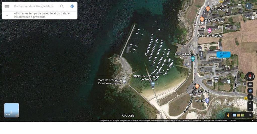 À moins de 100 mètres de la mer a la pointe de Trevignon Trégunc Esterno foto